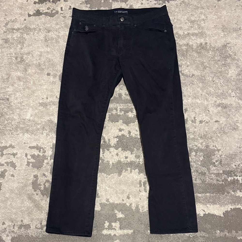 U.S. Polo Assn. Black Denim Pants